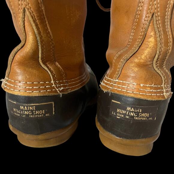L.L. Bean Maine Hunting Shoe Boots Size 7